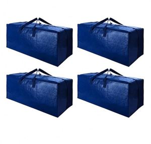 4 Pack Heavy Duty Extra Large Moving Bags with <b>Backpack</b> Straps Extra Large <b>Tool</b> Bag Moving Bags with Zipper - Product Image 2