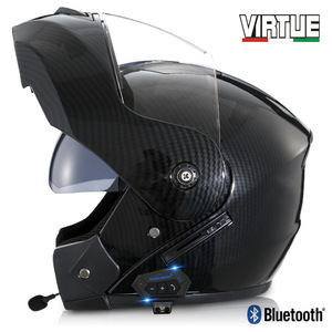 <span class=keywords><strong>Casco</strong></span> de Motocicleta Inteligente Abatible Mejorado <span class=keywords><strong>con</strong></span> Certificación VIRTUE DOT, <span class=keywords><strong>con</strong></span> Auriculares <span class=keywords><strong>Bluetooth</strong></span> Integrados - Versátil y Conectado para Motociclistas - Product Image 5
