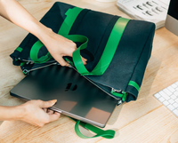 Sac fourre-tout en toile de luxe personnalisé, sac à main de bureau tendance pour tous les jours avec compartiment pour ordinateur portable pour le travail et les voyages