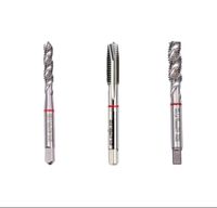 Taraudeuse spéciale en acier inoxydable YG avec anneau rouge et perceuse à pointe spirale M2 0.4 pour pièces métalliques Tap & Die
