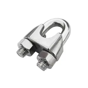 Roestvrijstalen Draadkabel Klem Din741 Draadkabel Clip Tuigage Hardware