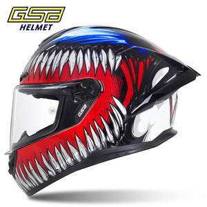 361Gt Dual Visor Full-Coverage Motorcycle Helmet for Men Women Personalized Large Tail New Condition ABS Cool Rider's Gear - Product Image 3