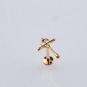 <span class=keywords><strong>Piercing</strong></span> Labret de Titanio G23 con Cruz Ankh, 16G, Roscado Internamente, para Labio, Llave de la Vida Celta, Parte Trasera Plana, para Oreja, Tragus, Cartílago, Joy - Product Image 6