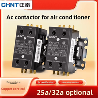Contacteur électrique biphasé 50Hz AC Chint pour climatiseurs NCK3-25/2/NCK3-32/2 25A/32A/40A 220V