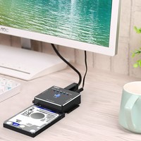 FIDECO aluminio 2,5 3,5 IDE SATA USB 3,0 Disco Duro fuera de línea clon 2,5 SSD SATA USB 3,0 HDD IDE adaptador