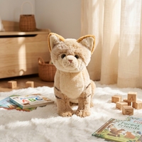 Peluche de chat réaliste en gros, poupée chaton douce en coton PP, décoration de chambre, cadeau jouet pour enfants