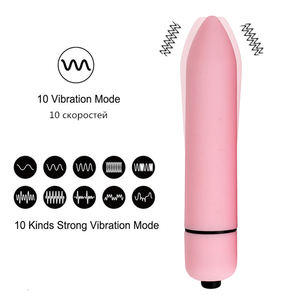 10 Speed ​​Bullet Vibrator Dildo Vibrators AV Stick G-spot Clitoris Stimulator Mini Speeltjes voor Vrouwen Masturbator <span class=keywords><strong>Sex</strong></span> Producten - Product Image 4