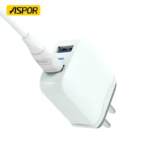 ASPOR cargadores para celular סיטונאי usb מהיר מטען עבור אפל אנדרואיד מהיר 5v 1.2a מטען עבור iPad iPhone 14