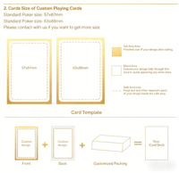 Cartes à Jouer Personnalisées de Luxe en PVC Noir avec Dorure à Chaud, Imperméables et Lavables, Jeu de Poker en Plastique pour Soirées Casino Professionnelles ou Cadeaux