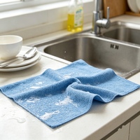 Rouleau de chiffons microfibres pour cuisine, rouleau de tissu microfibre, rouleau de chiffons de nettoyage en microfibre pour la maison et la cuisine