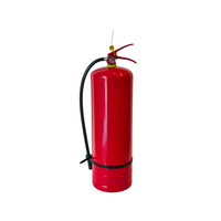 Extincteur à poudre sèche ABC pratique de 4 kg, poignée rouge, valve en cuivre, grand manomètre rouge pour la prévention des incendies commerciaux et quotidiennes.