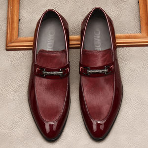 Chaussures de sécurité professionnelles légères et respirantes en cuir à lacets avec semelle en caoutchouc antidérapante pour l'automne - Product Image 4