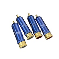 Connecteurs de contact en cuivre pour câble audio RCA mâle à coaxial de haute qualité pour une réception optimale