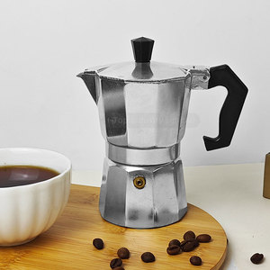 Cafetera Espresso Clásica Profesional para Estufa, Cafetera <span class=keywords><strong>Moka</strong></span> de Aluminio, Cafetera Mocha Clásica de Aluminio - Product Image 2