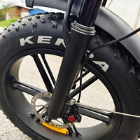 OUXI V8 PRO sepeda elektrik 24 inci, ban gemuk besar 50km/jam kecepatan 1000W baja daya baterai Lithium Beli Amerika Serikat/EU gudang dewasa