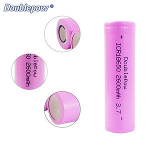 Doublepow เซลล์แบตเตอรี่ลิเธียมไอออน18650แบบชาร์จไฟได้3.7V 2600mAh สำหรับเครื่องมือไฟฟ้ารถกอล์ฟเรือ - Product Image 6
