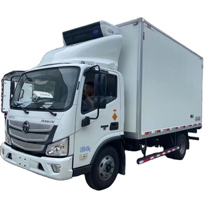 Prix bon marché FOTON 4*2 Mobile Congélateur Van Réfrigérateur Cargo Camion Crème Glacée Camion plus petit 3T-5T cold van box <span class=keywords><strong>véhicule</strong></span> à vendre - Product Image 3