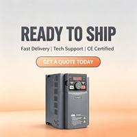 Variador de Frecuencia (VFD) de CA de 7.5KW 380V, Tres Fases, 50/60Hz, Control Vectorial sin Sensores, Inversor de Baja Frecuencia para Motor de Compresor