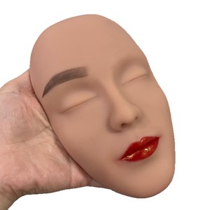 Piel de Silicona Ultraflexible para Práctica de PMU, Rostro 3D Realista para Entrenamiento de Maquillaje Permanente, Cejas y Labios, Reutilizable, con Certificación CE - Product Image 5