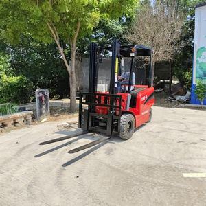 Chariot élévateur à contrepoids électrique 3 tonnes, batterie lithium, hauteur de levage 6m, pour entrepôt industriel - Product Image 5