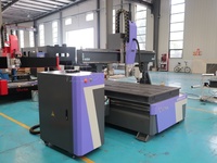Machine de gravure CNC 4x8 3 axes 4 axes 1325 1530 2030 avec ATC pour le bois et la fabrication de meubles