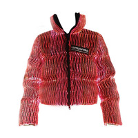 LED Fiber Optique Tissu Veste Vêtements Lumineux RGB LED Light Up Veste
