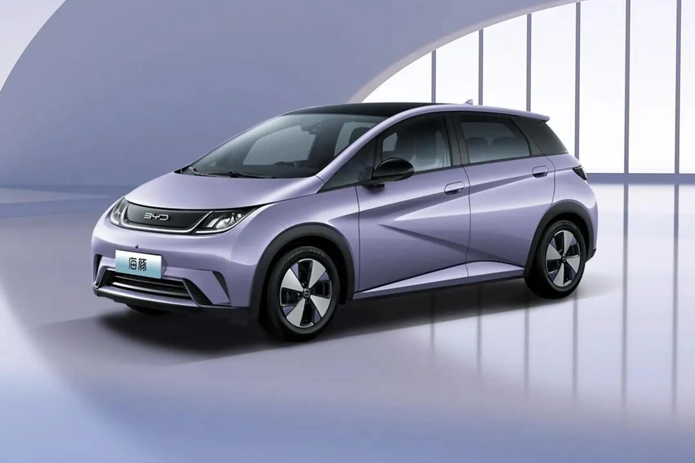 Китайский бренд BYD Dolphin 2024, литий-ионные аккумуляторы, питание от мини-электромобиля, быстрая зарядка, небольшие автомобильные авто, низкая цена, новые автомобили