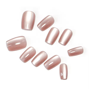 <span class=keywords><strong>Uñas</strong></span> Artificiales <span class=keywords><strong>Cortas</strong></span> con Punta Francesa Hechas a Mano de Alta Calidad <span class=keywords><strong>para</strong></span> Manicuras Elegantes de Salón - Product Image 4