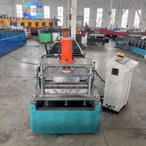 Automatic Pallet <b>Rack</b> Decking & Steel Profile <b>Roll</b> Forming Machine with PLC and Gearbox - Product Image 2