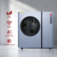 Pompe à chaleur monobloc EVI DC Inverter haute efficacité 8,2 kW avec contrôle par application pour chauffage, refroidissement et eau chaude stable pour radiateurs domestiques