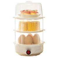 Machine à petit-déjeuner, Cuisinière à œufs vapeur à arrêt automatique, pour œufs durs, modèle Hemisphere, idéal comme cadeau