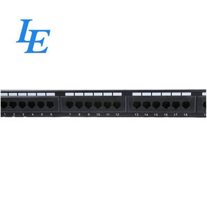 Panel de Conexiones Cat6 de 24 Puertos con Conector Keystone RJ45, Accesorios de Red - Product Image 2