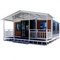 Maison conteneur pliable Jiezhu à double aile extensible, espace de vie épaissi et respirant pour dortoir et usage domestique