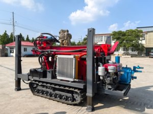 UNIQUE 200m Foreuse hydraulique pour puits d'eau montée sur chenilles - Product Image 4