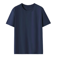 Kies uw eigen logo bedrukking op blanco heren t-shirts van 210 gram luxe kwaliteit, ronde hals, unisex, logo print.