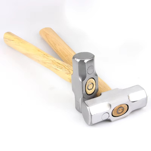 Marteau de maçonnerie robuste à tête octogonale carrée en acier forgé, avec manche en bois, 2LB 4LB 6LB, 1 pièce - Product Image 5