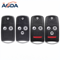 Carcasa Plegable para Llave de Coche con Control Remoto de 2/3/4 Botones para Honda Acura