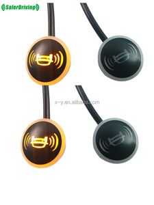 Système de détection d'angle mort de voiture BSD Bâton d'avertissement vocal universel de véhicule DC 12V Blvd Spot Monitor Plaques d'immatriculation de voiture universelles - Product Image 3