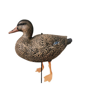 Canard d'EVA avec des leurres debout de canard de flotteur de posture de tête verte pour la chasse de sports en plein air - Product Image 3