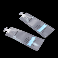 Emballage personnalisé pour gel cosmétique, petit sachet à bec verseur pour sérum et crème de soin, haute barrière, anti-fuite, refermable