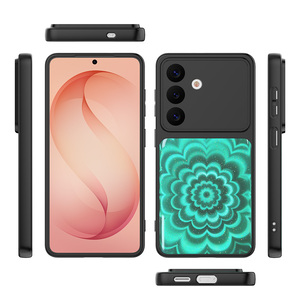 Coque de téléphone portable à motifs floraux vintage imprimés en époxy coloré pour Samsung <span class=keywords><strong>Galaxy</strong></span> S26 Ultra Plus S25 FE - Product Image 2