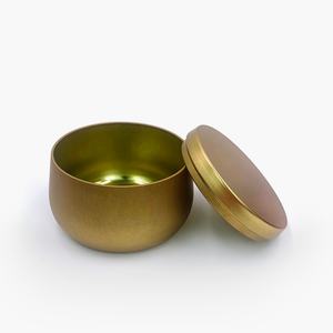 Boîtes à bougies vides de 8 oz avec couvercle, récipients ronds en métal noir mat, pots à bougies, contenants de rangement pour crème cosmétique - Product Image 5