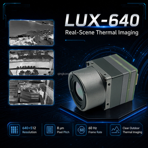 Caméra thermique 640x512 pour drones, 60Hz, 40mK NETD, infrarouge, UAV, module de détection 1km, caméra thermique pour drones, fourni par l'usine - Product Image 4