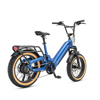 Vélo électrique tout-terrain avec suspension intégrale, moteur 48V 750W, garantie 12 mois, vélo électrique rapide pour adultes