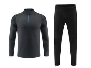Veste de football à manches longues de haute qualité avec logo personnalisé, survêtement d'entraînement pour club de football, vêtements de sport - Product Image 1