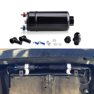 Pompa <span class=keywords><strong>Carburante</strong></span> Universale ad Alto Flusso EFI 380LPH Esterna Inline Tipo 044 Compatibile con E85 Etanolo Ingresso AN10 Uscita AN8 - Product Image 5