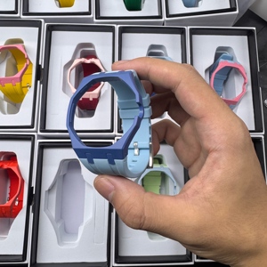 Nouveau design tendance, boîtier en céramique, bracelet en silicone pour montre Royl <span class=keywords><strong>Pop</strong></span>, kit de modification et de protection, accessoires pour montre - Product Image 3