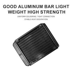 Socooler 120s-8 thanh nhôm bóng mang Hệ thống làm mát nước 12 đường thủy 25dba yên tĩnh thân thiện với môi trường cho máy tính - Product Image 6