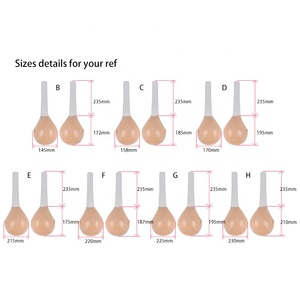 Soutien-gorge invisible en silicone à grande taille avec armatures et rembourrage push-up instantané - Product Image 6