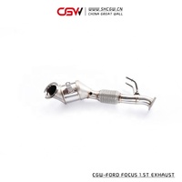 Tubo de escape Valvetronic de acero inoxidable para Ford Focus 1,5 T, venta al por mayor, el último producto
